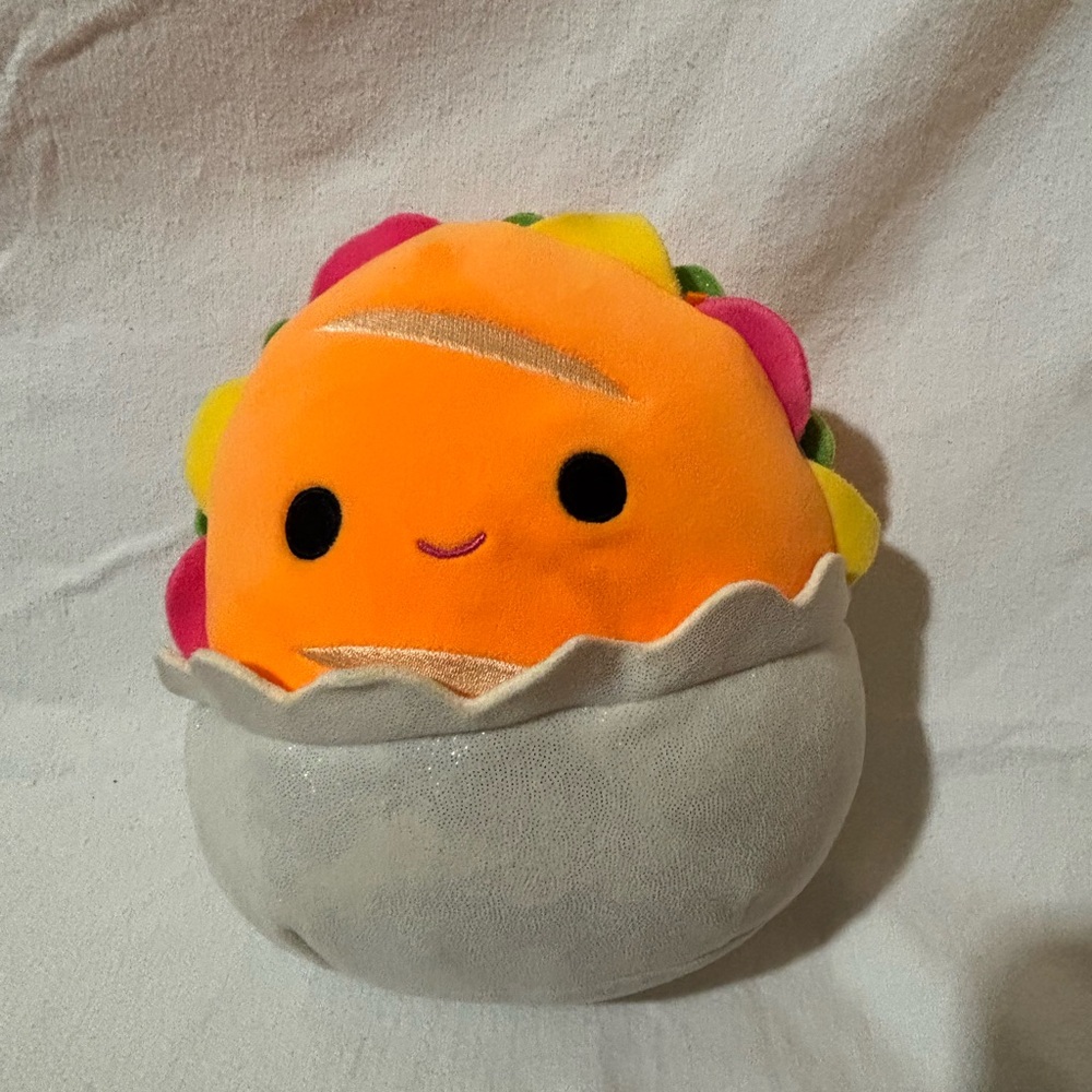 Squishmallows Iker the Hoagie Sandwhich 7.5" - Neon Foods Squad
